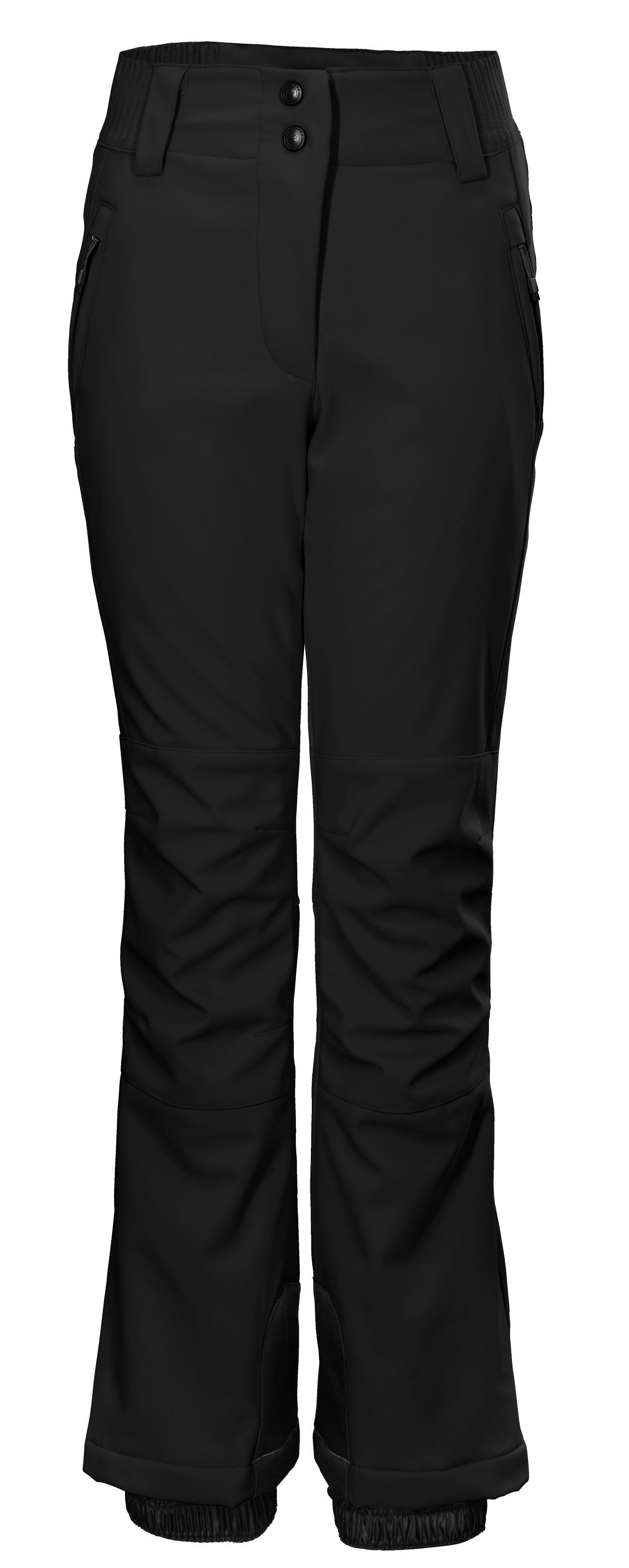 Pantaloni KSW 57 GRLS SKI SFTSHLL PNTS 164 black